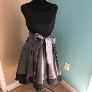 Black and Silver Party Dress